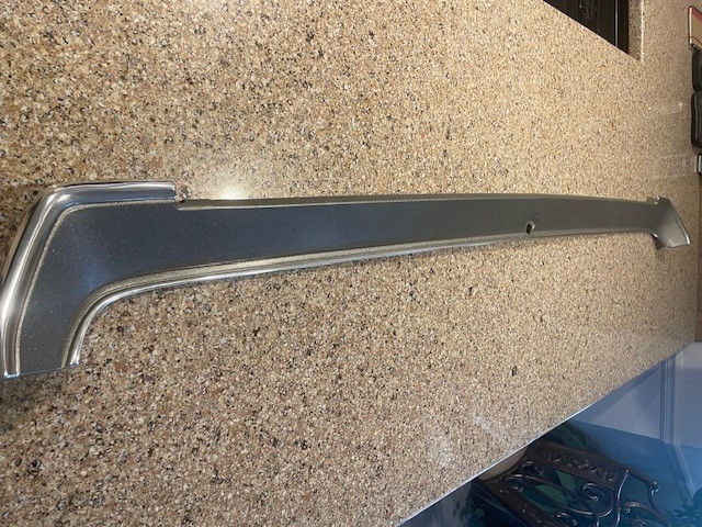 1970 ONLY NOS Challenger A63 SE Tail Finish Panel MINT Rare Absolete R/T Trim