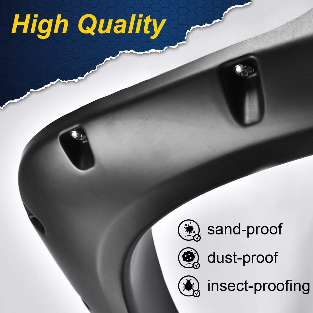 Fender Flares Pocket Rivet Offroad Fit For 2007-2013 GMC Sierra 1500 H/P