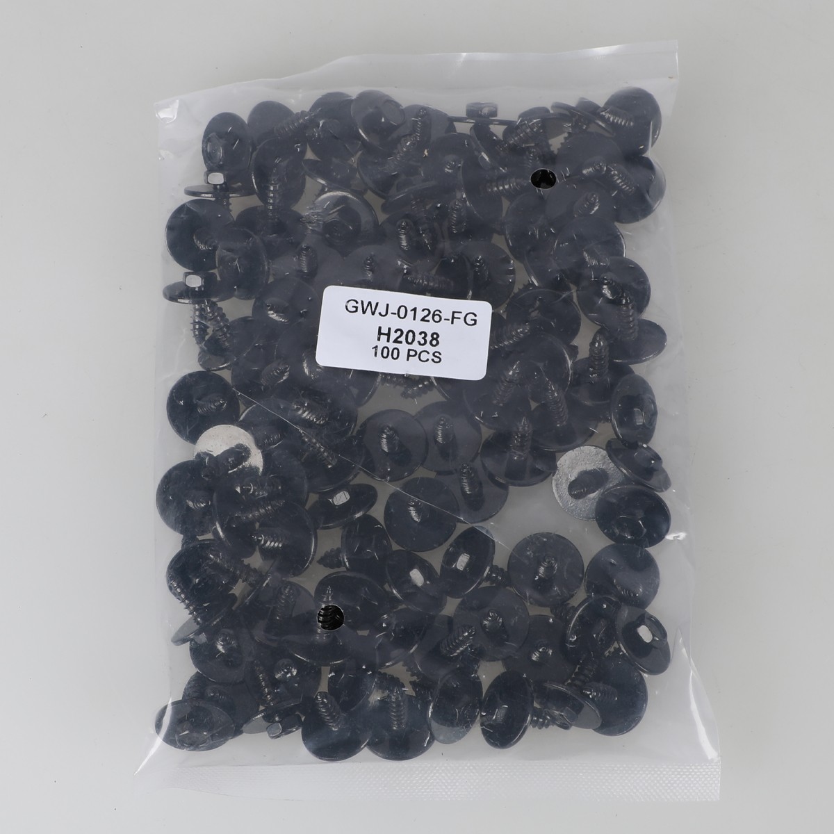 100 Pcs Car Retainer Clips Auto Fasteners Push Trim Clips Pin Rivet Bumper Kit