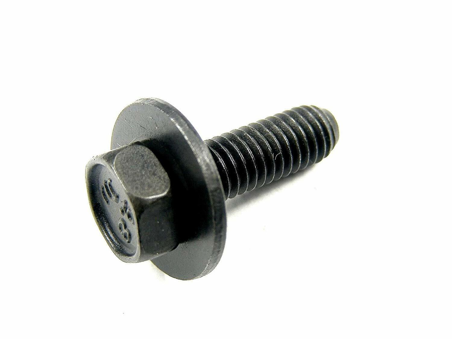 Body Bolts & Flange Nuts M6-1.0mm x 20mm 10mm Hex (10 Ea) #H2120 (1906/1924)AA