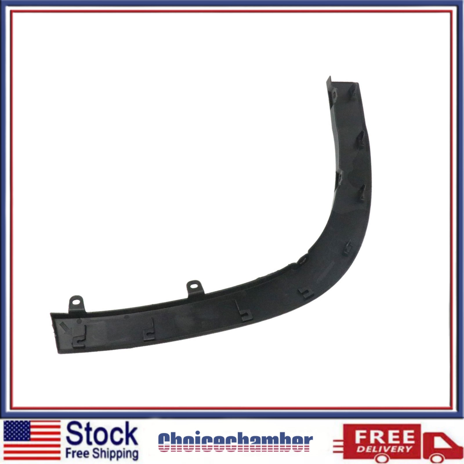 For 2014-19 Toyota Highlander Rear Driver Passenger Side Wheel Opening Molding