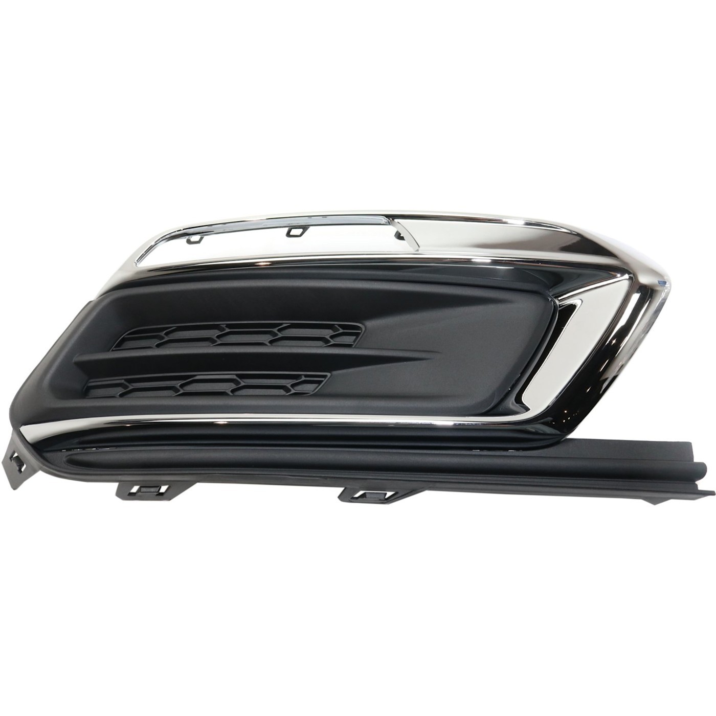 Fog Light Cover Set For 2015 Chevrolet Cruze 16 Cruze Limited Sedan Black Front