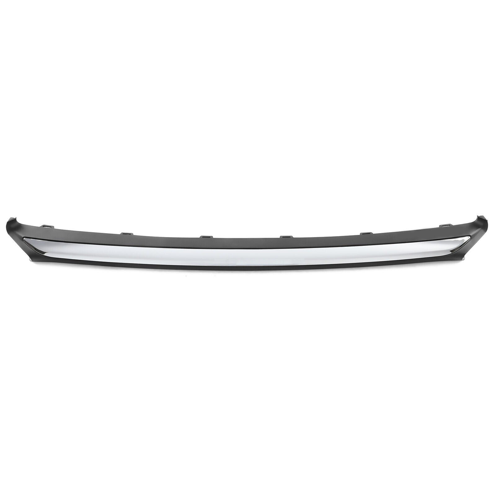 3PCS For 2013-2015 Honda Accord Front Upper & Lower Grille + Chrome Molding Trim