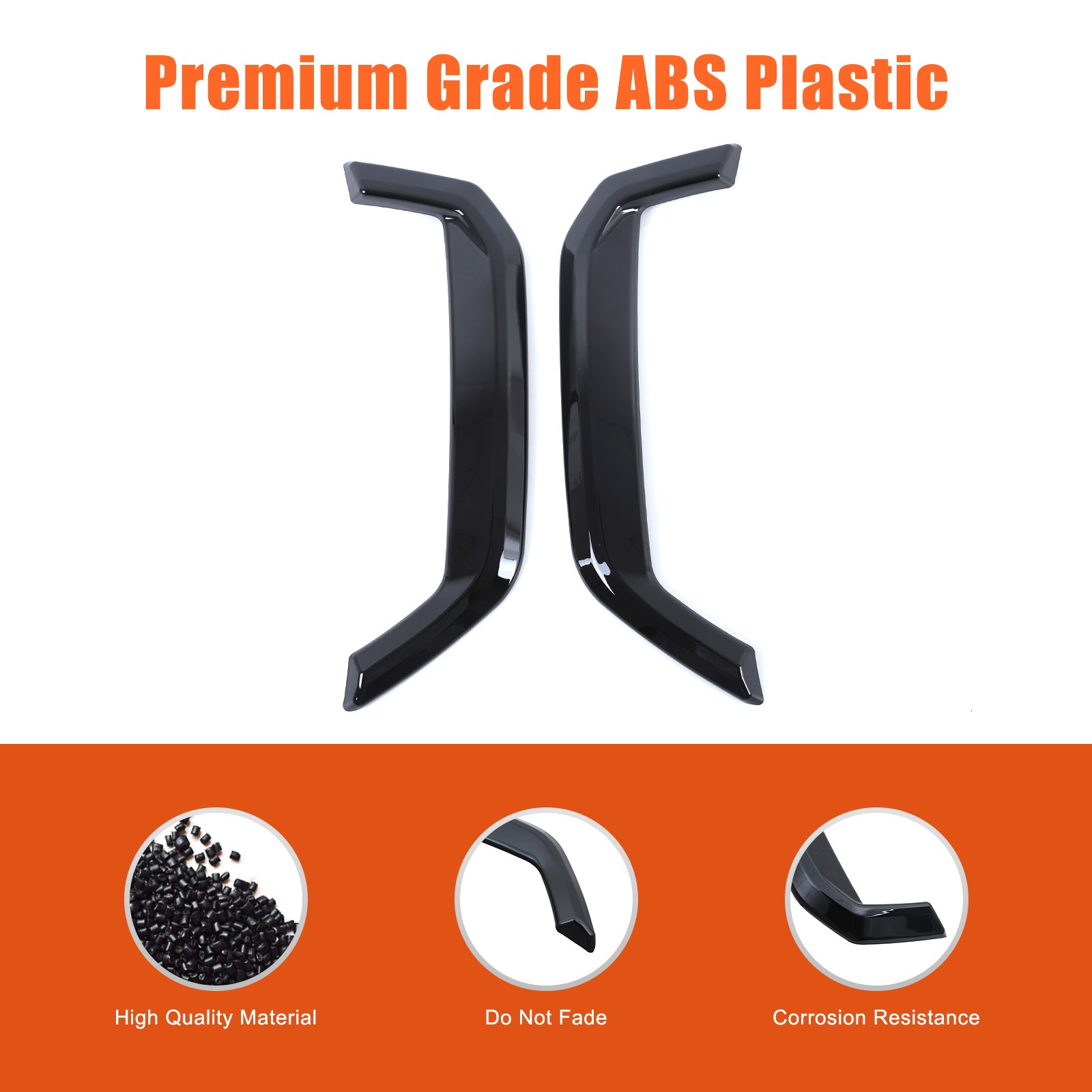Glossy Piano Black Exhaust Tip Trim For BMW 5 Series G60 M Sport Version 24+ US