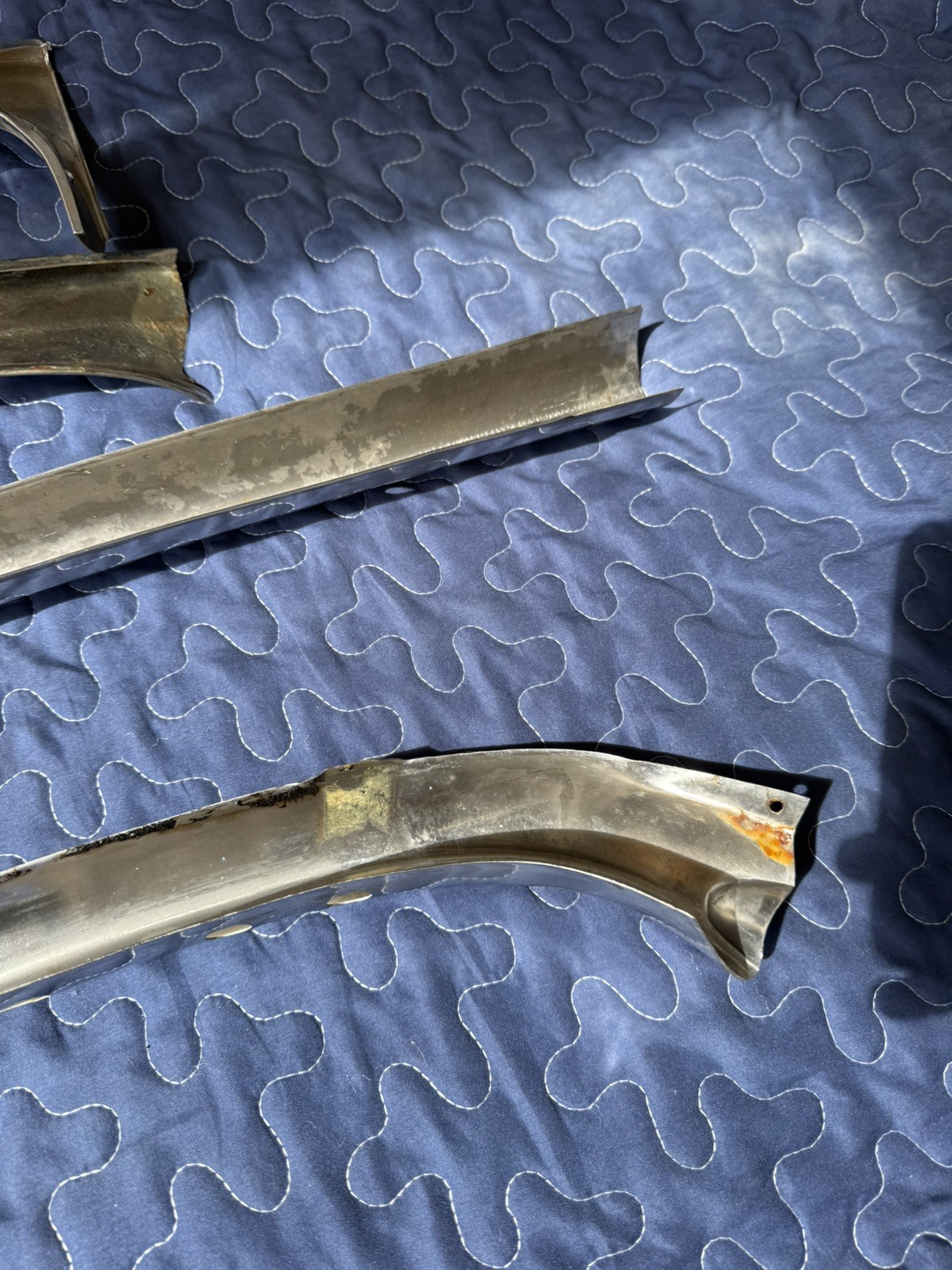 Interior A-Pillar and Upper Molding for 1955,56,57 Chevy / Pontiac Convertibles