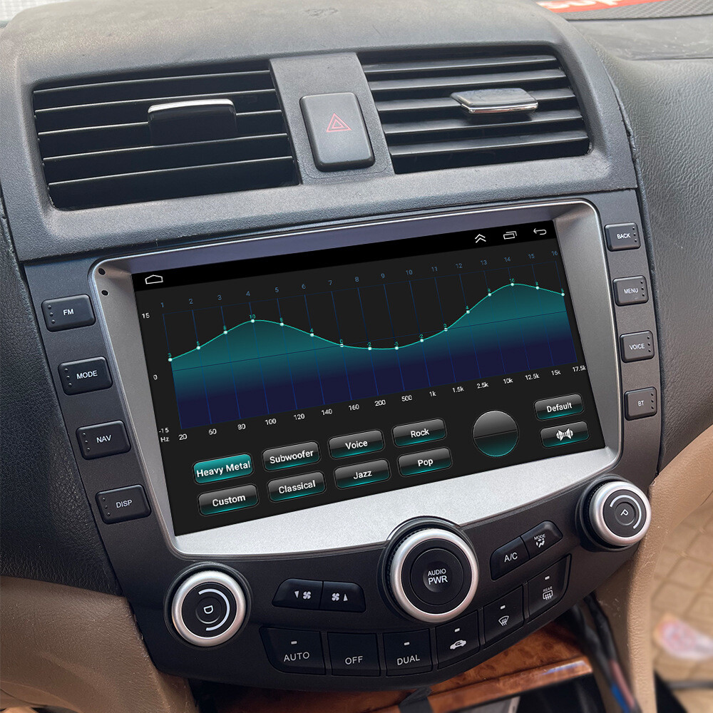 10″ For Honda Accord 2003-2007 Fit for CarPlay Android 14 GPS Stereo Radio DSP