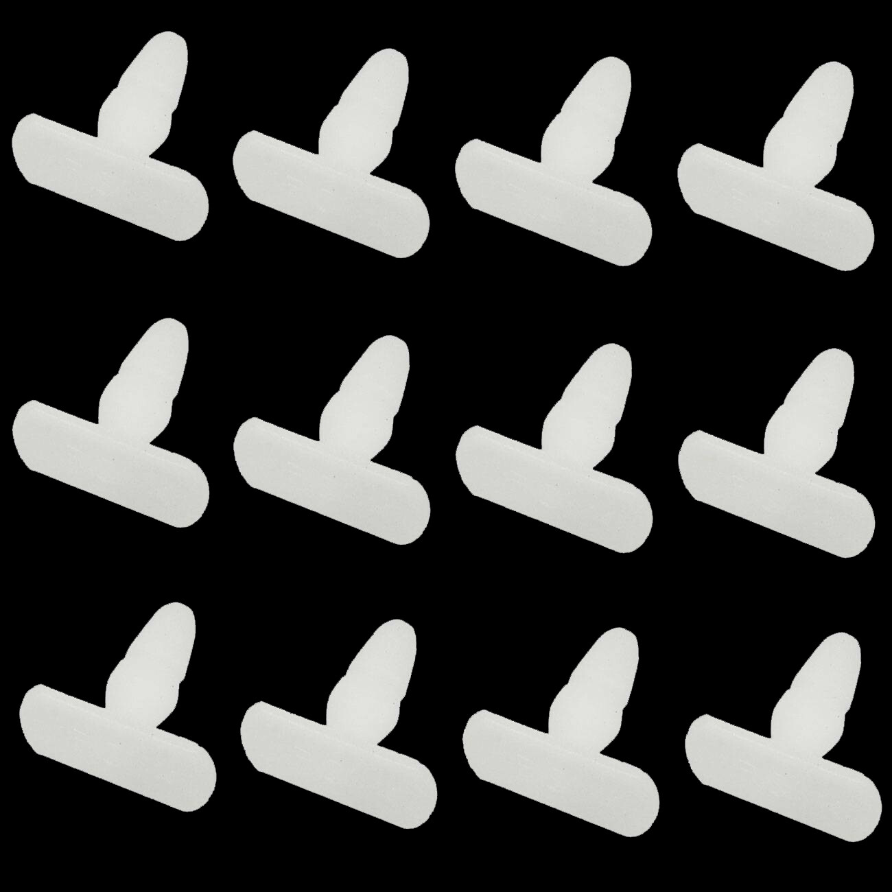 12 PCS TOPAZ Moulding Clips for Mercedes-Benz W202 W203 W210 A0019889781