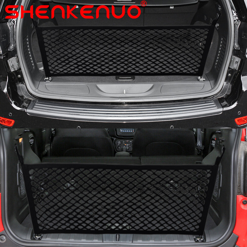 Rear Trunk Bed Envelope Style Organizer Cargo Net for TOYOTA TACOMA 1995-2022