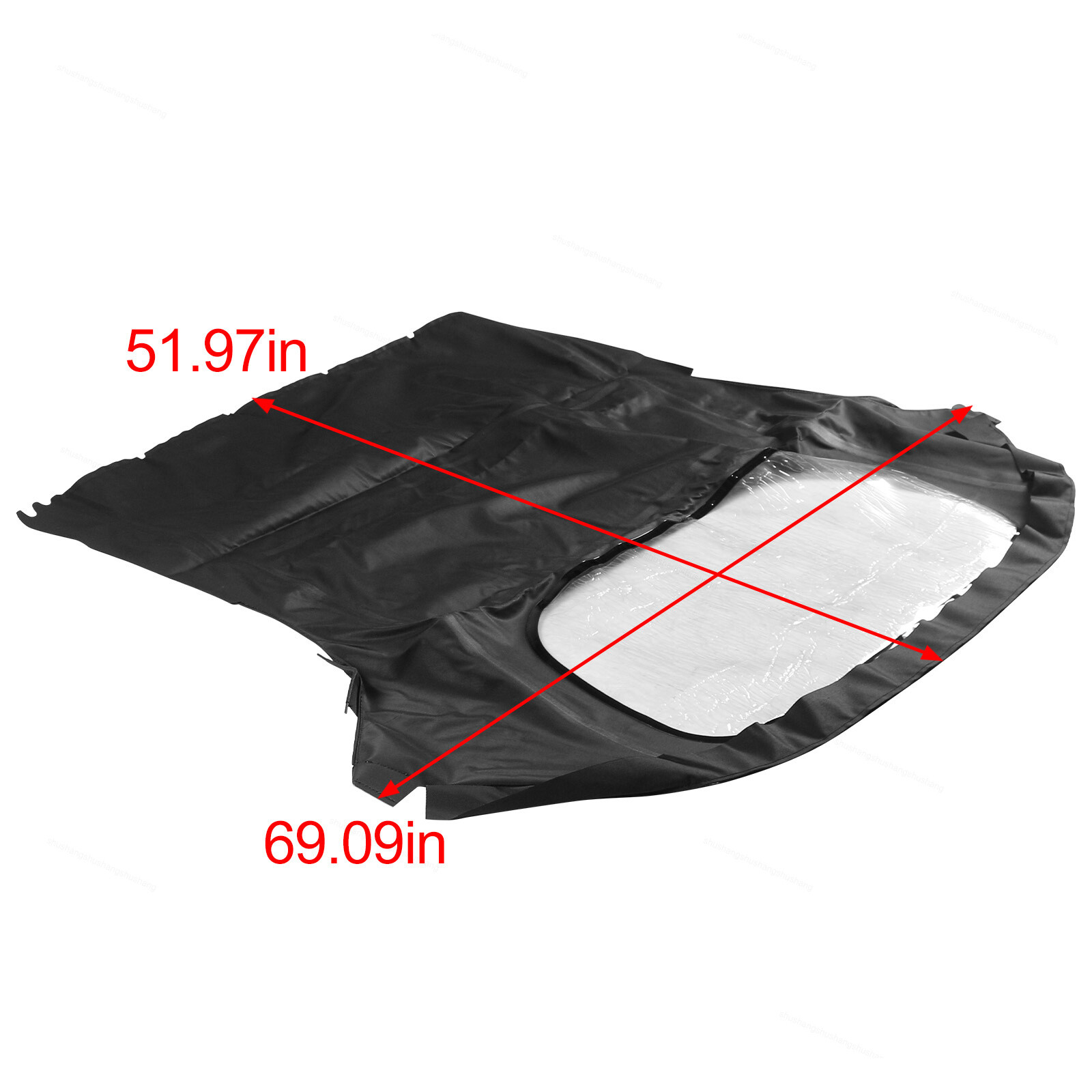 Plastic Convertible Soft Window Fit for Model 986 2.5 2.7L 1997 1998 1999-2002