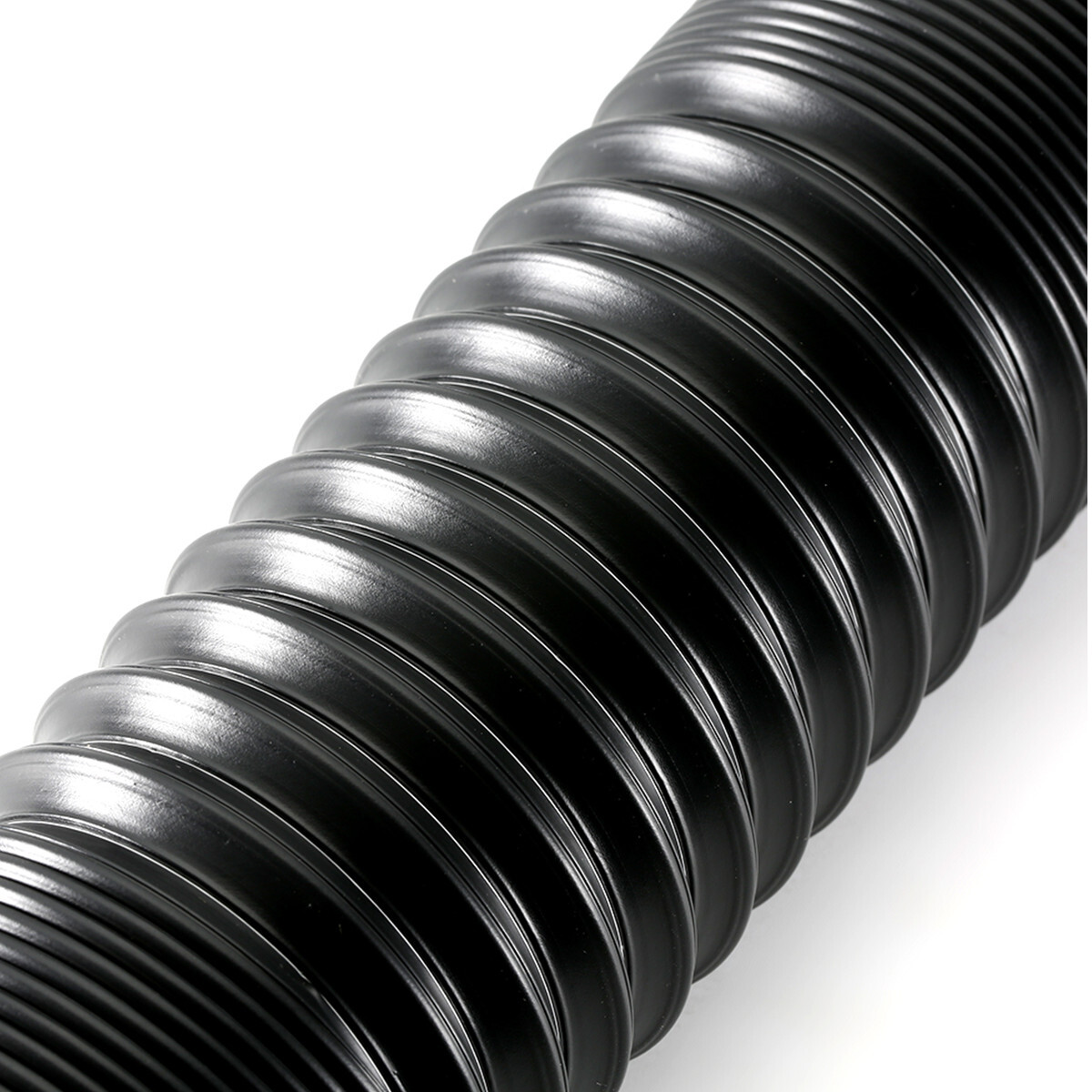 Flexible Turbo Cold Air Brakes Intake System Hose Ducting Feed Pipe 63mm For Car