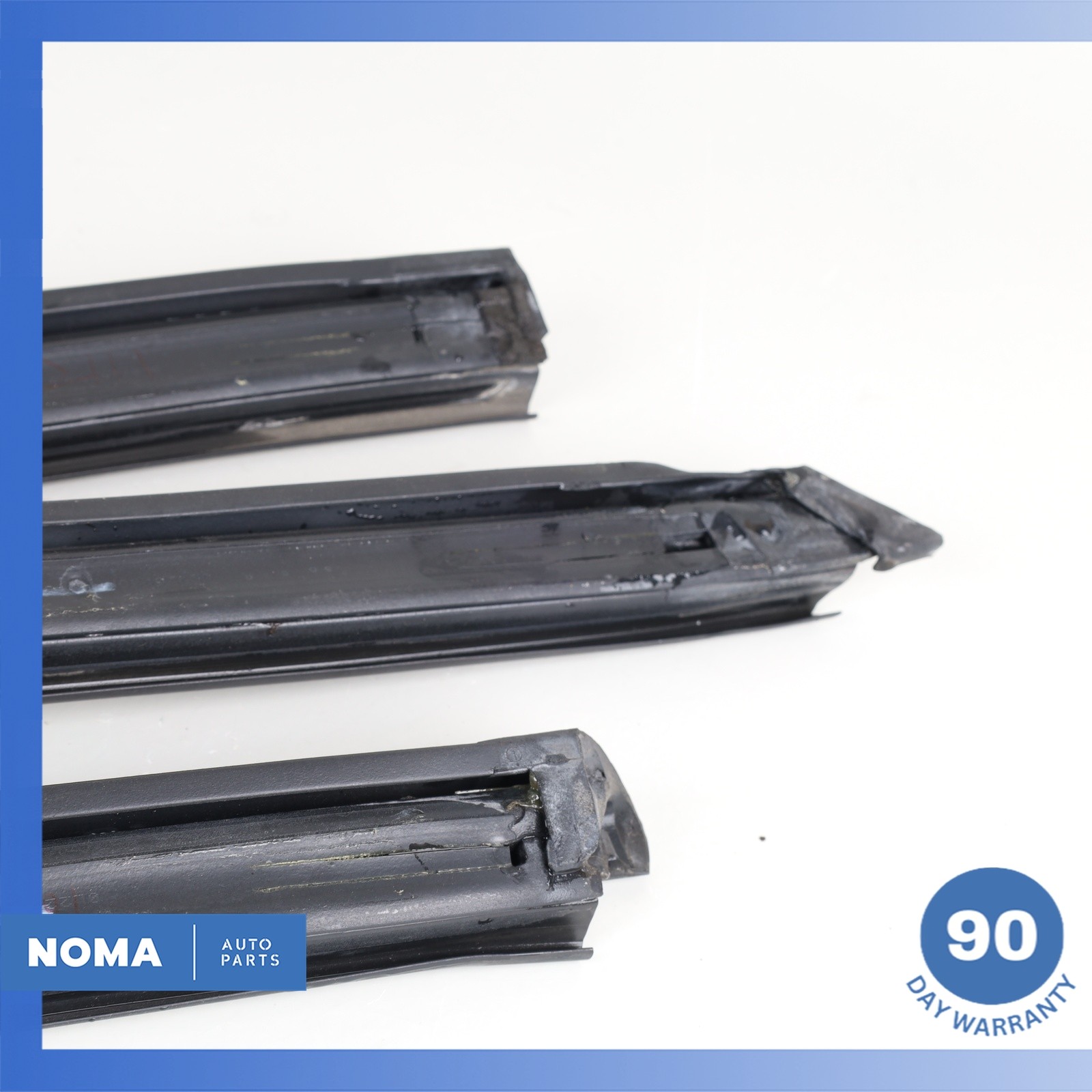 97-06 Jaguar X100 XK8 XKR Convertible Top Roof Left Molding Rubber Seal Set OEM
