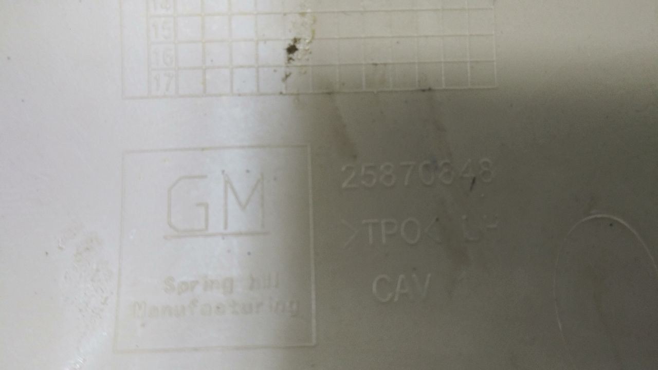 Driver A Pillar 25870848 Fits 07-10 OUTLOOK