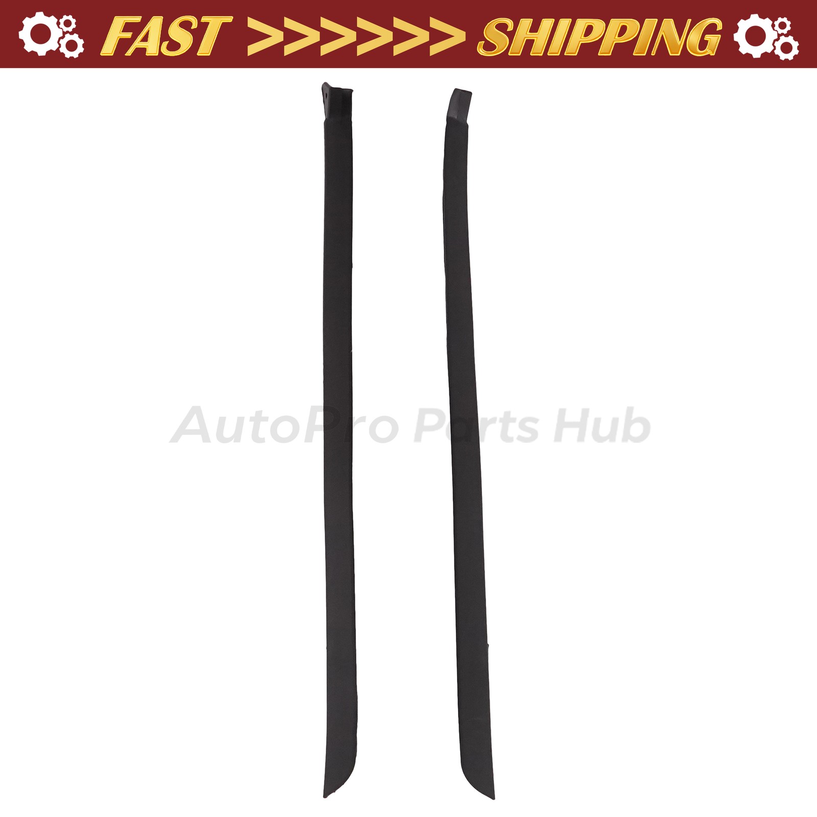 For Chrysler 300 Dodge Magnum Charger 05-10 Pair Windshield Pillar Molding US