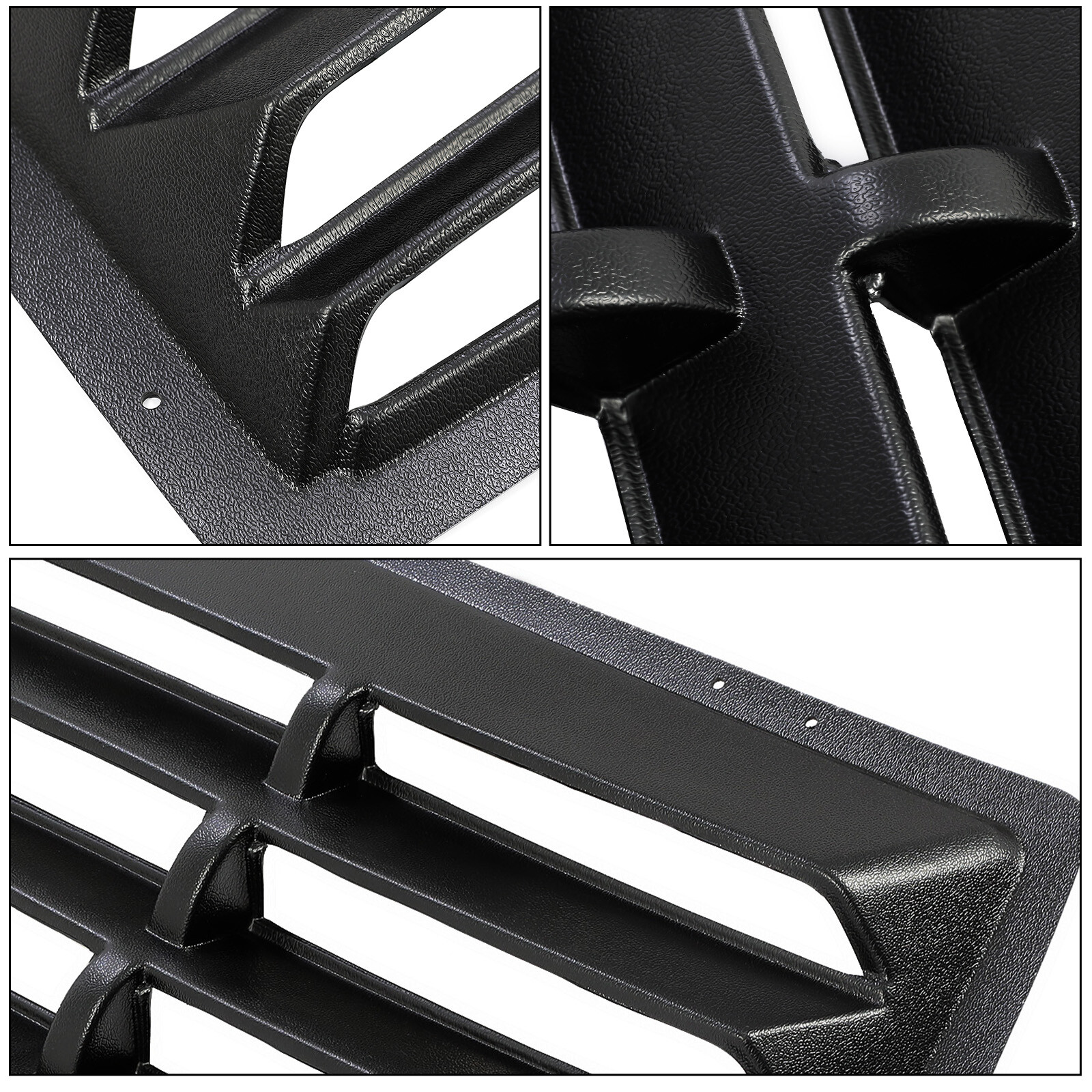 KUAFU Rear Window Louver For Ford Mustang Fastback 1979-1993 Sun Shade Cover ABS