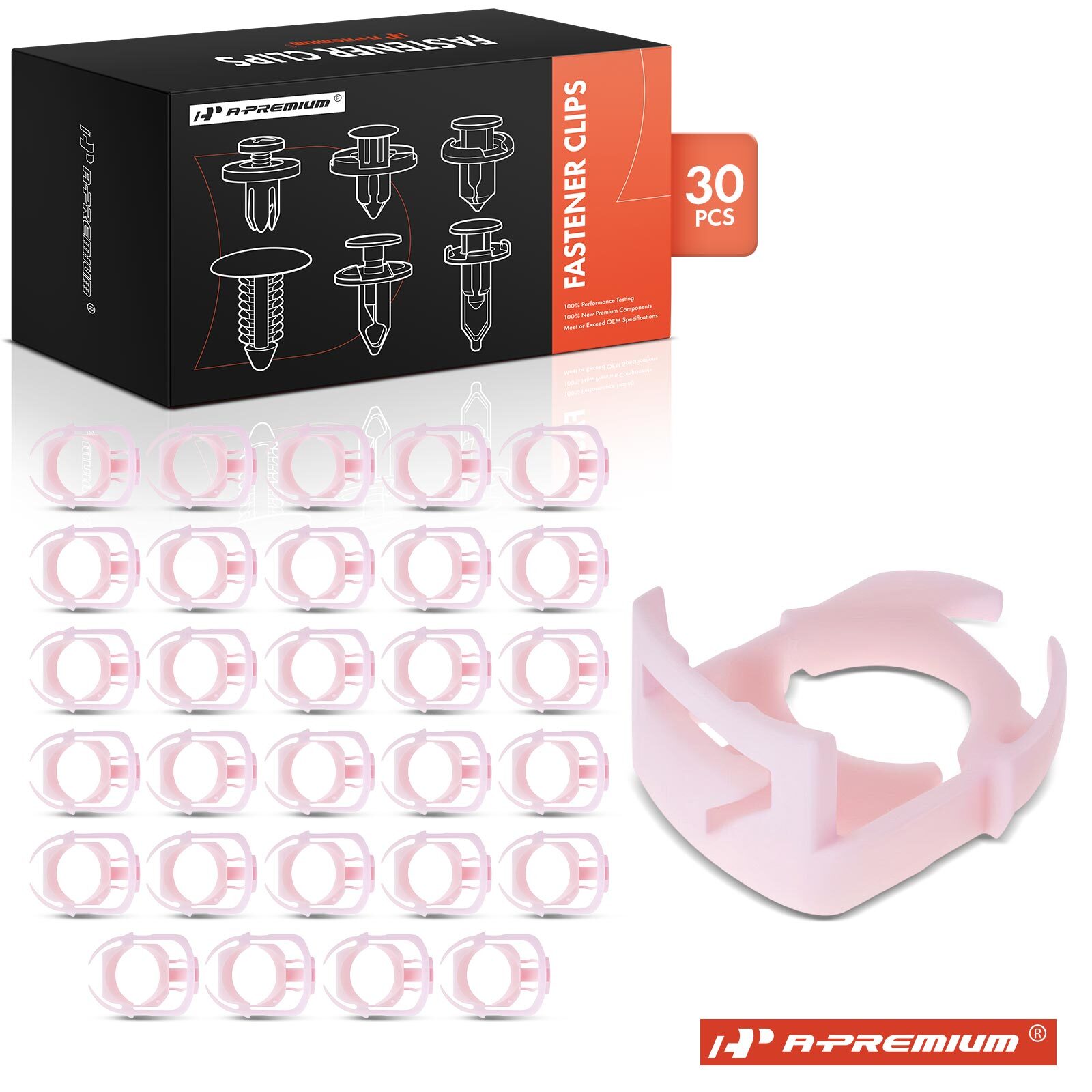 A-Premium 30x 7.95 mm Nylon Fuel Line Retainer Clip for Ford F-150 04-08 Lincoln