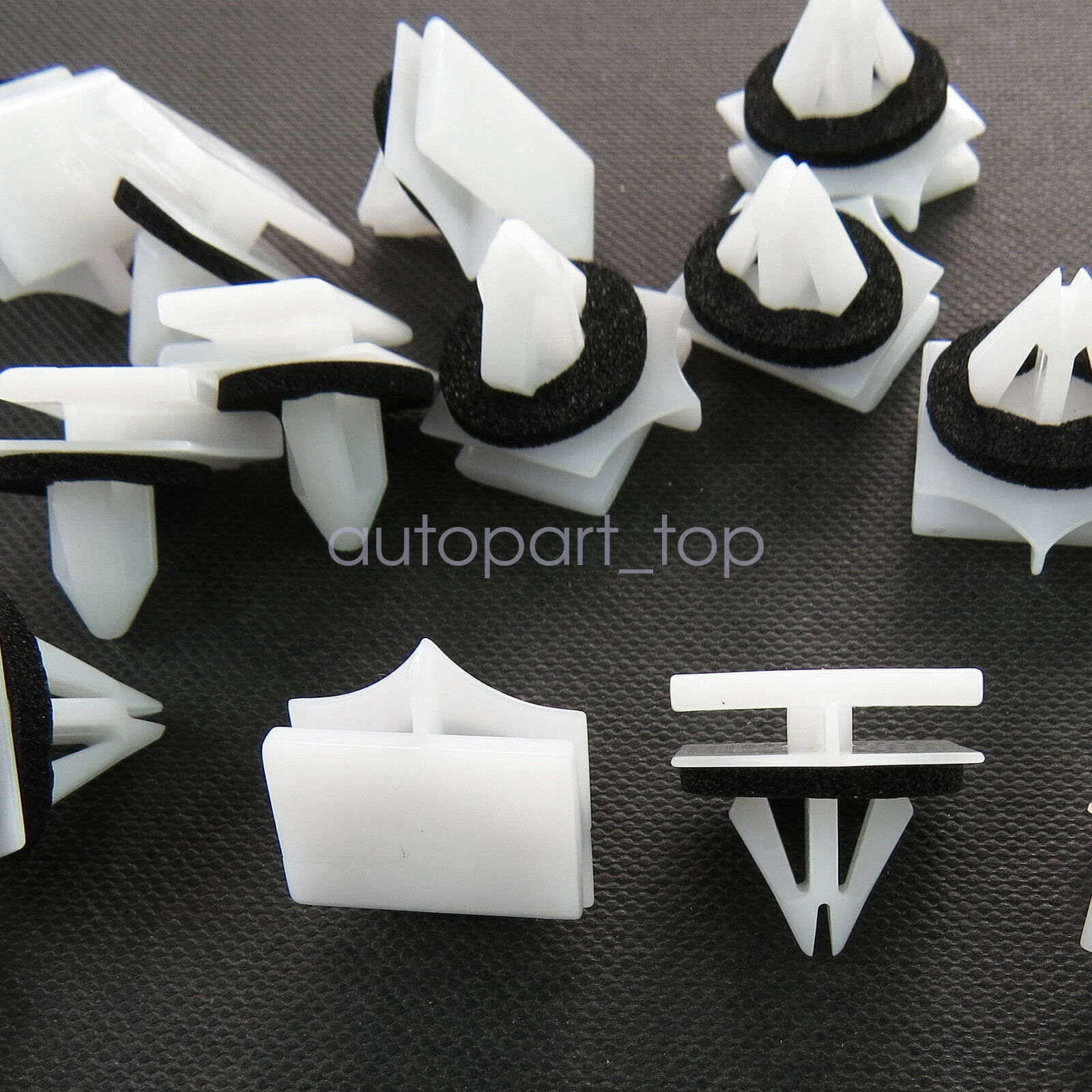 100 Nylon Panel Moulding Clips for Chevy Avalanche 2002 Cladding High Quality