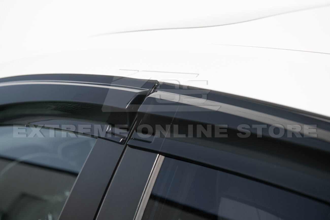 EOS Visors For 19-Up Honda Insight ZE4 JDM MUGEN Side Window Rain Deflectors