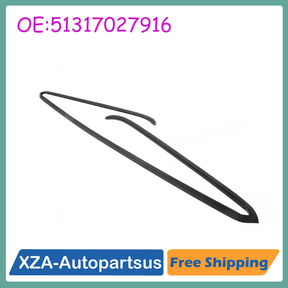 New Rear Glass Window Upper Moulding Trim Seal for 2009-2010 BMW 535i xDrive