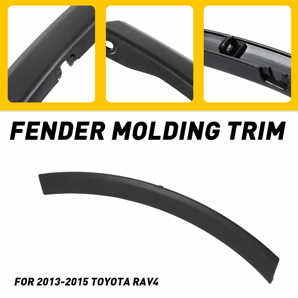52113-0R040 FOR RAV4 2013-15 DRIVER LEFT FRONT BUMPER WHEEL FENDER MOLDING TRIM