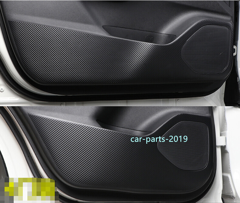 Vinyl decal carbon Fiber Door Anti Kick Pad Panel For Nissan Rogue 2021-2025