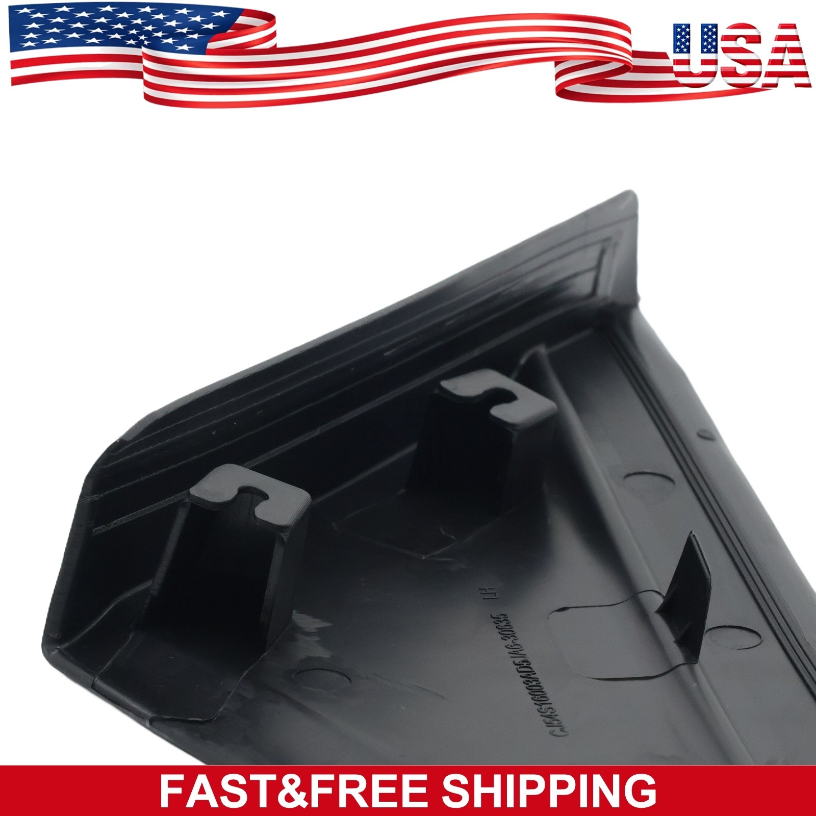New Front Left+Right Mirror Corner Triangle Fender Cover Fits 13-19 Ford Escape