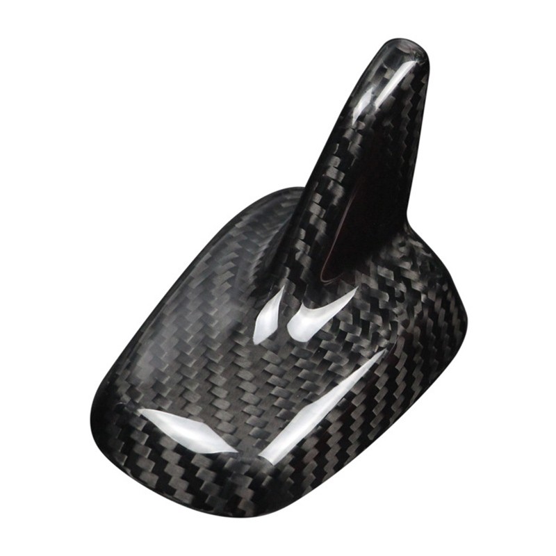 Real Carbon Fiber Shark Fin Antenna Cover Trim For VW Golf Mk7 Jetta 2014-2026