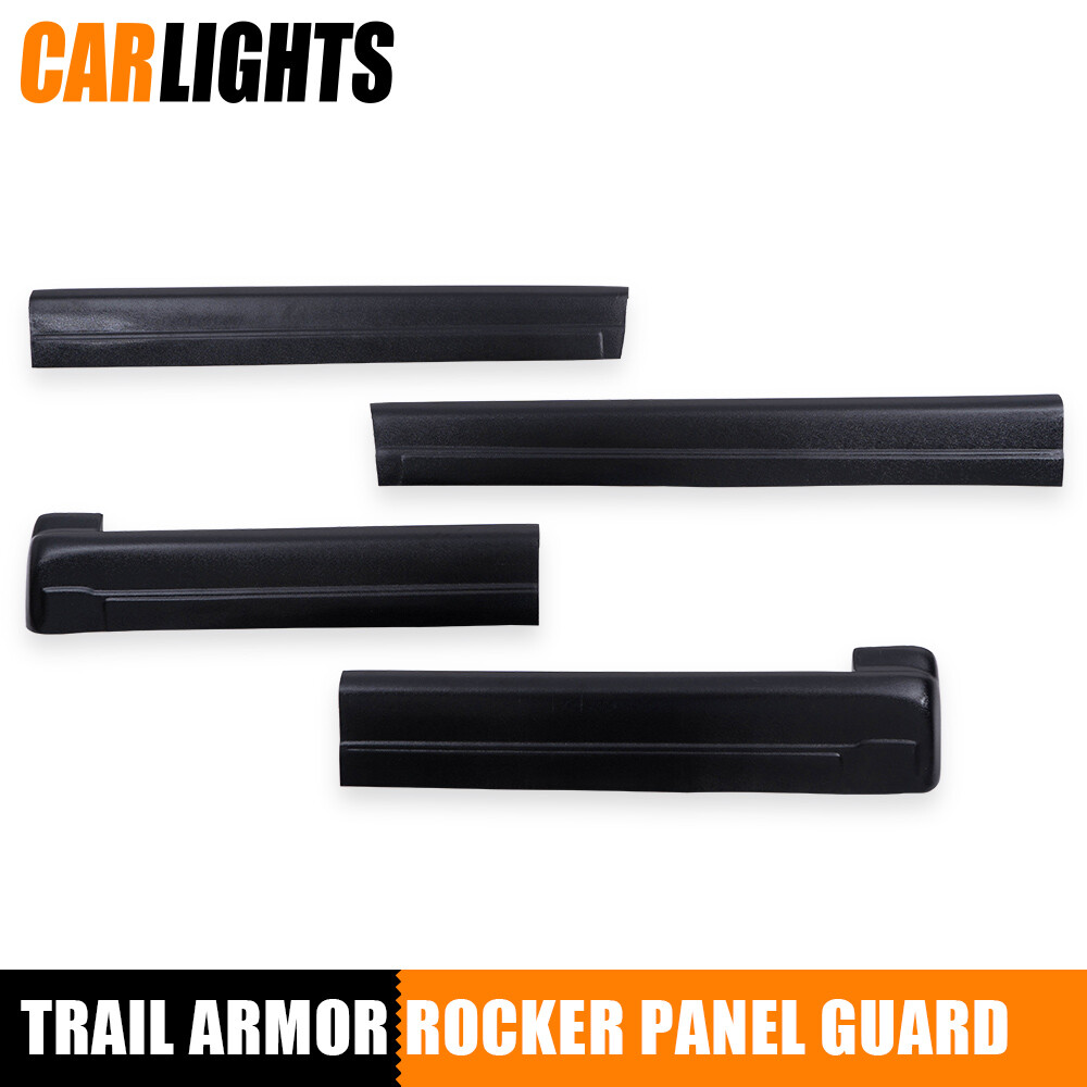 Fit For 99-06 Silverado GMC Sierra Extended Cab Rocker Panels Guard Sill Cover