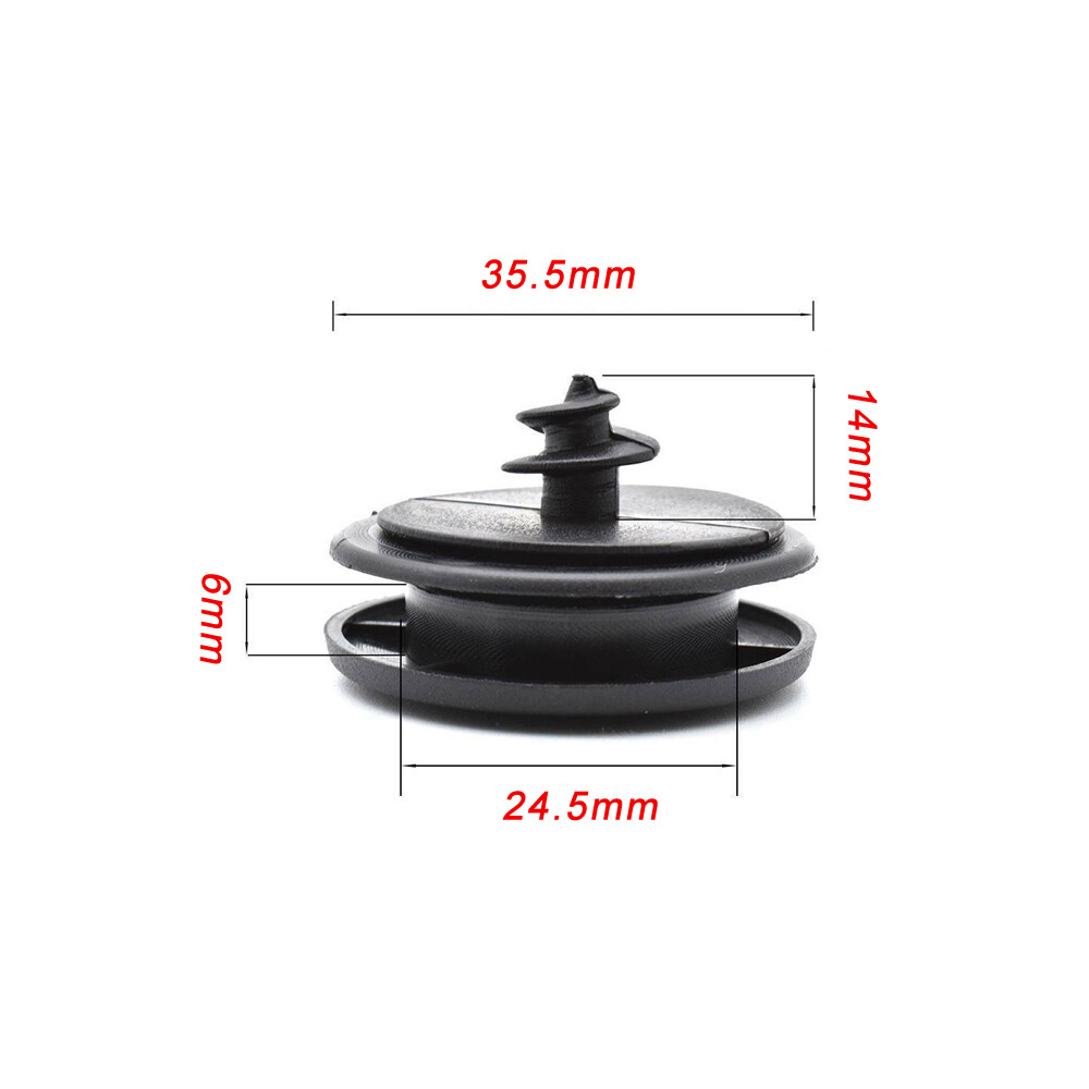 10pcs Black Floor Mat Clips Carpet Retainer Fixing Holders Grips Accessories