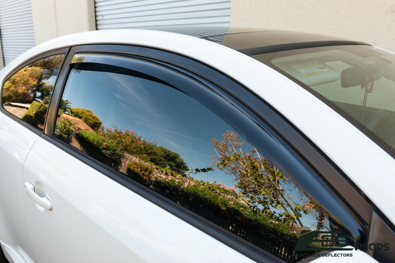 For 05-10 Scion TC Gen1 | JDM Side Door Window Visors Rain Guard In-Channel Vent