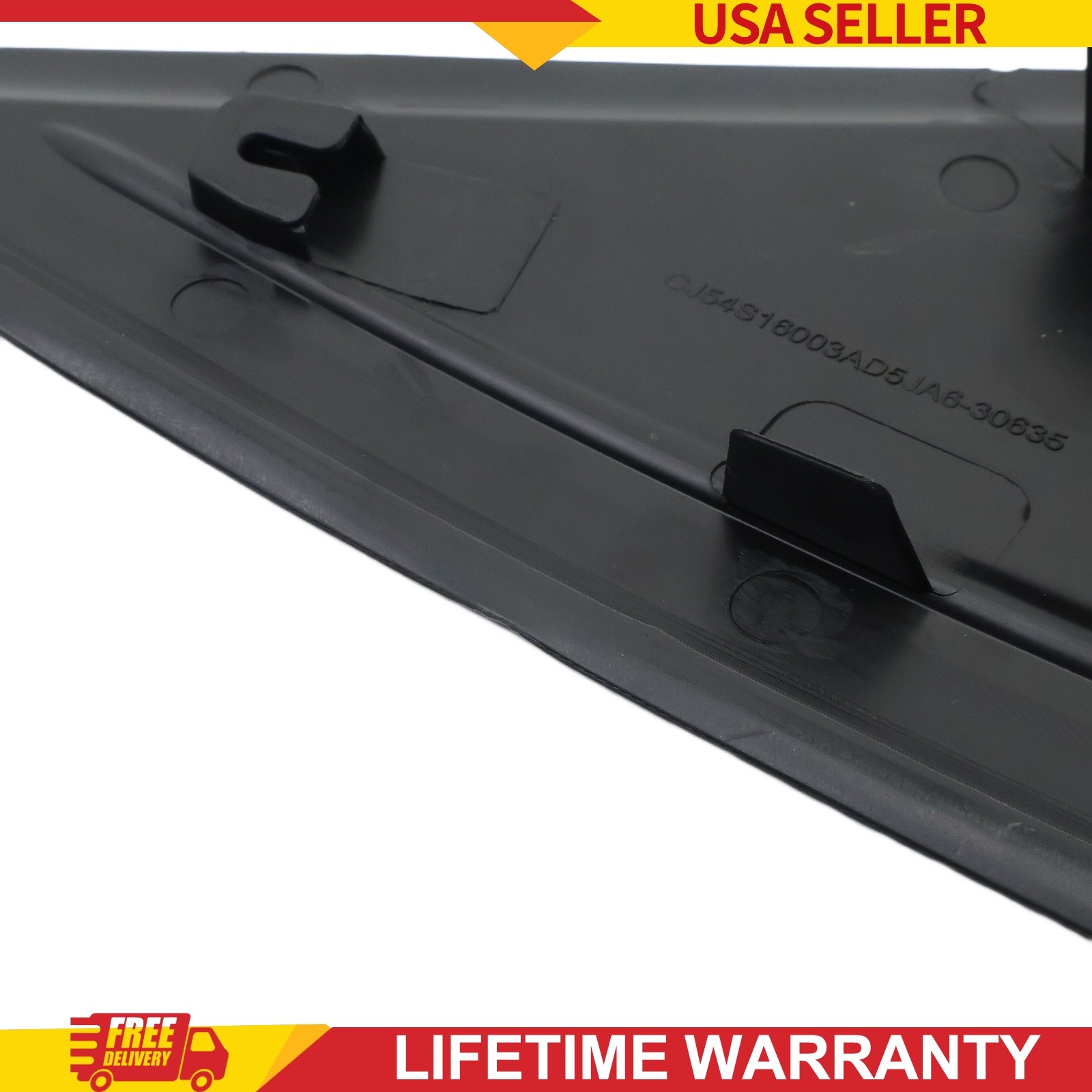 New Front Left+Right Mirror Corner Triangle Fender Cover For 13-19 Ford Escape