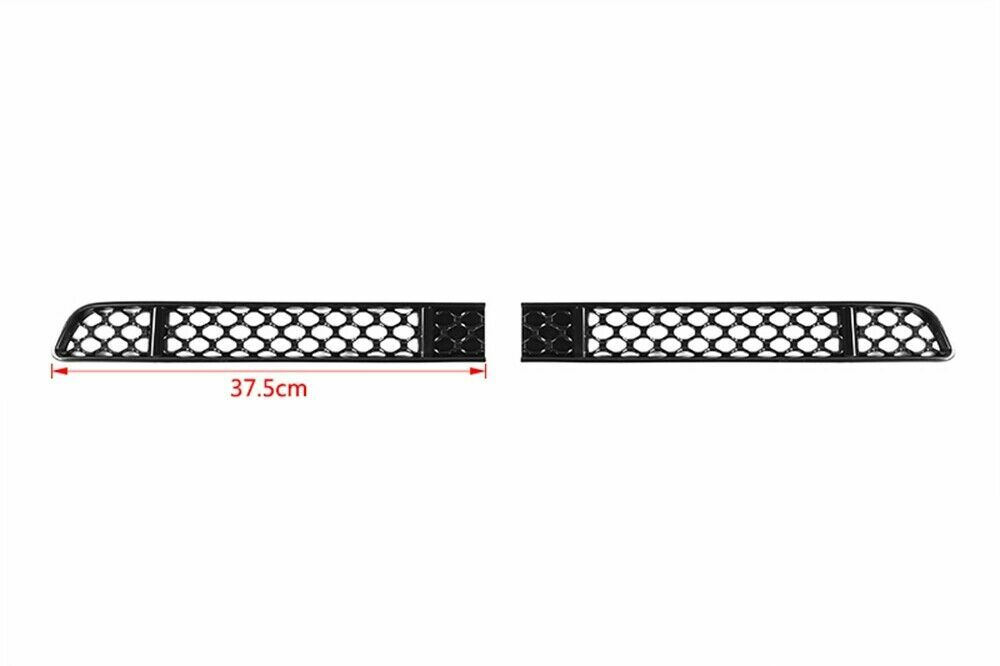 Front Face Grille Mesh Insect Net Trim Covers For Jeep Renegade Accessories