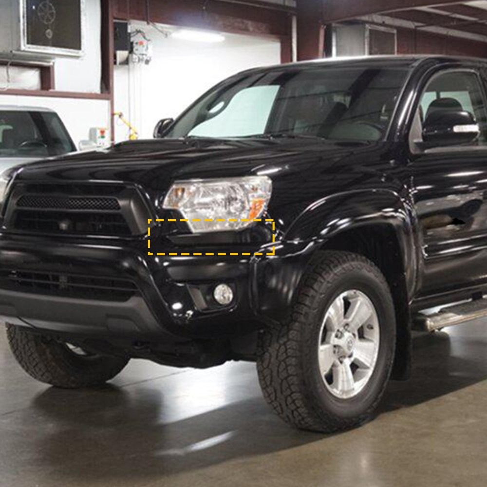 FOR 2012 2013 2014 TOYOTA TACOMA HEADLIGHT FILLER TRIM RIGHT & LEFT PAIR 2PCS