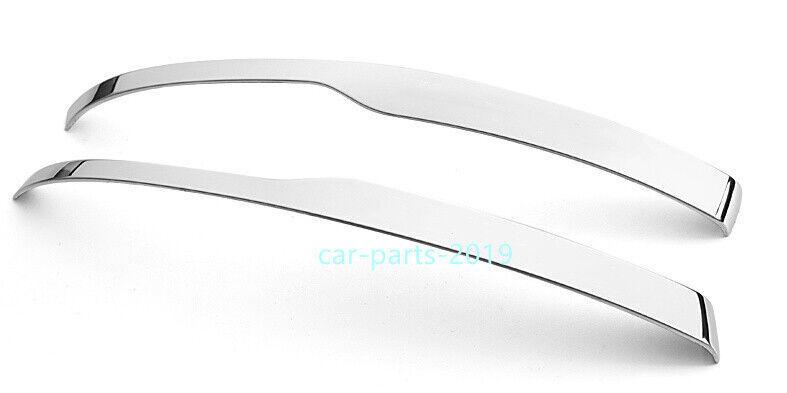 2x Chrome steel Door Rearview Mirror Strip cover trim For Buick Envision 21-2024