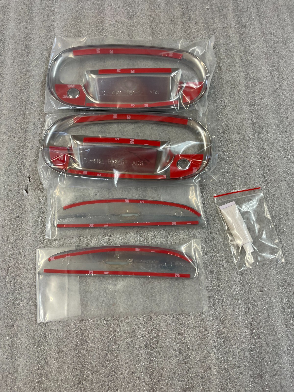 1997-2004 Chrome Door Handle Cover 2Dr W/Pass Keyhole No Keypad for Ford F-150