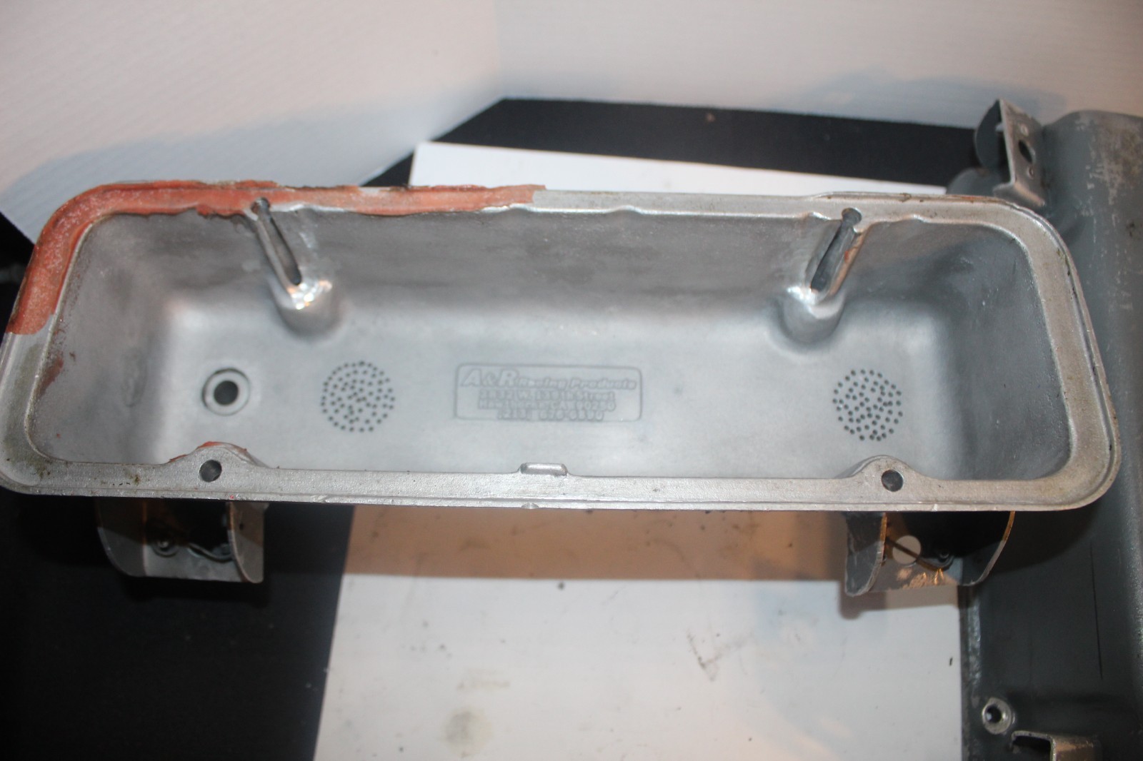 Chevy 4.3 V6 aluminum valve covers bowtie heads asa arca racing ump