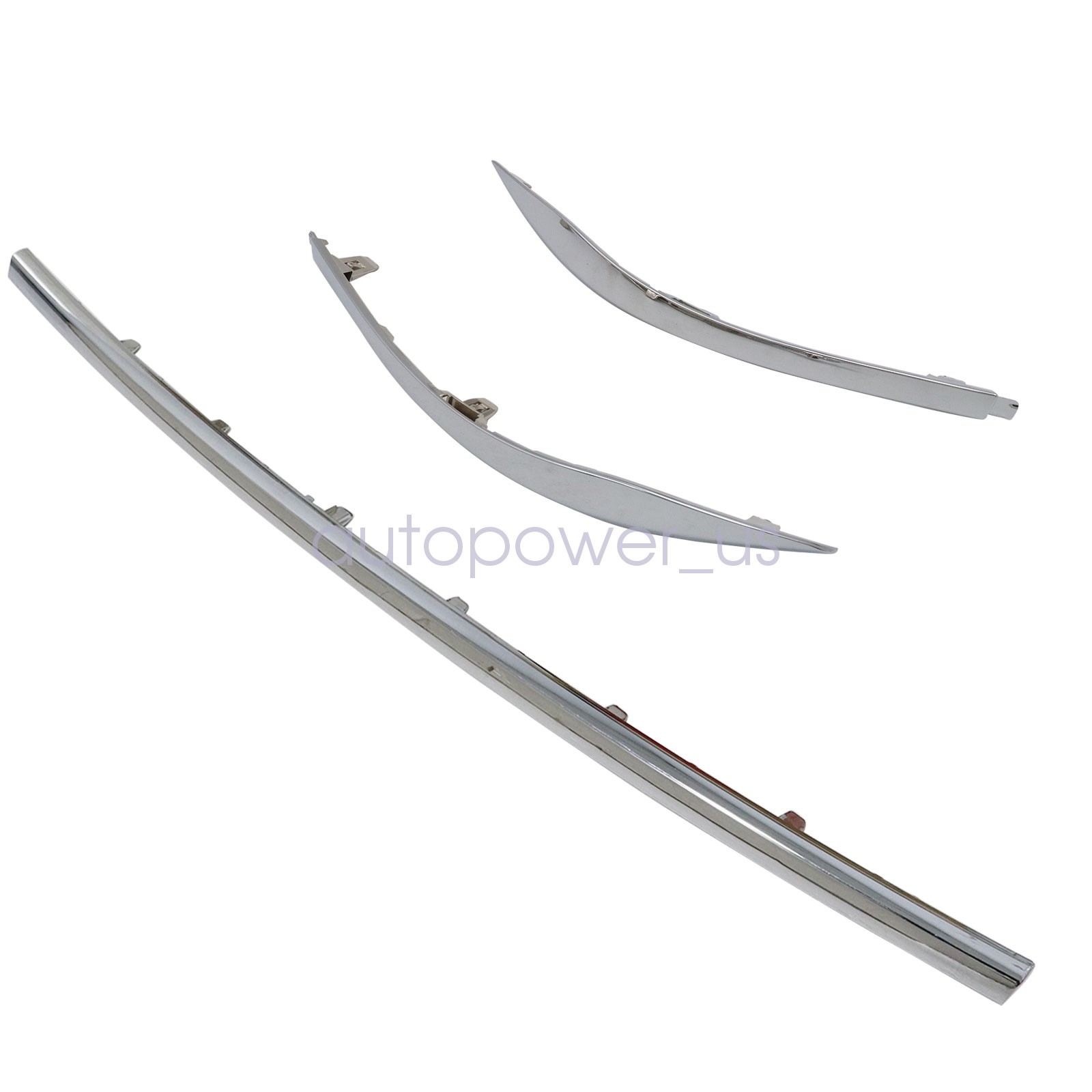 Brand New For Nissan Murano 15-20 Left Right Rear Bumper Center Chrome Molding