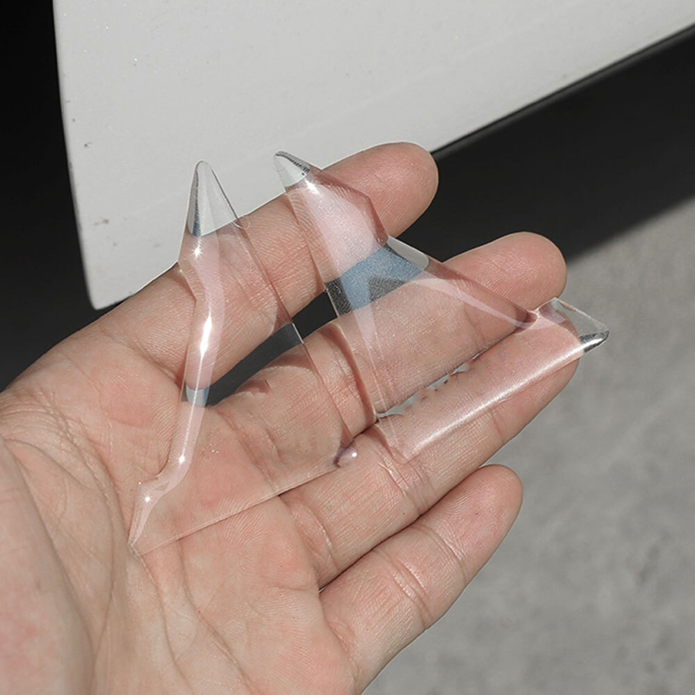 2Pcs Car Transparent Door Corner Anti-collision Sticker Protector Accessories
