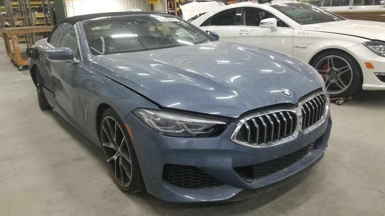 19 BMW M850I F91 CONVERTIBLE QUARTER PANEL TRIM LEFT DRIVER CHROME