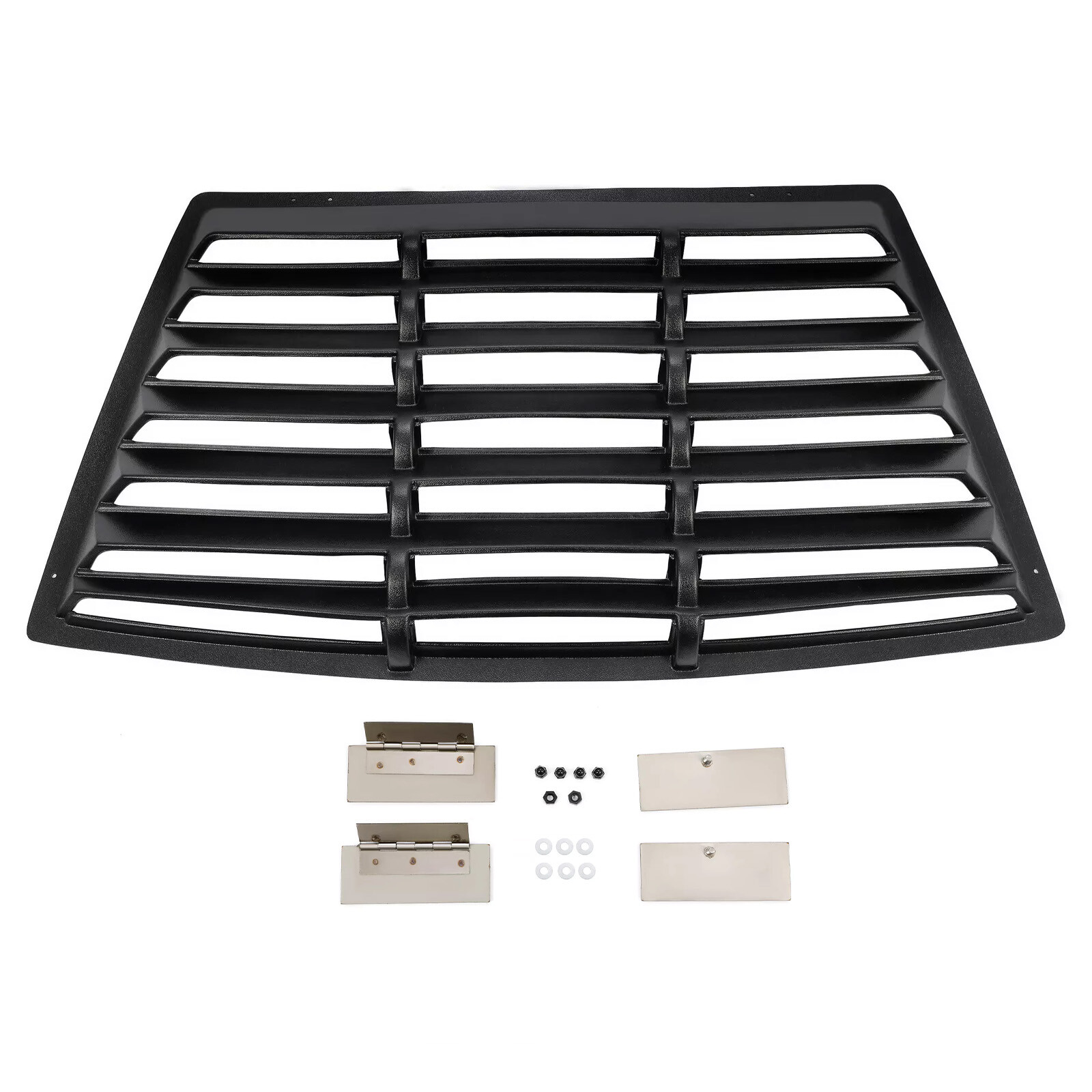 KUAFU Rear Window Louver For Ford Mustang Fastback 1979-1993 Sun Shade Cover ABS