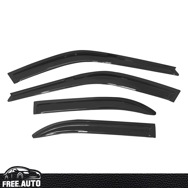 Fits 90-93 Honda Accord Slim Style Acrylic Window Visors 4Pc