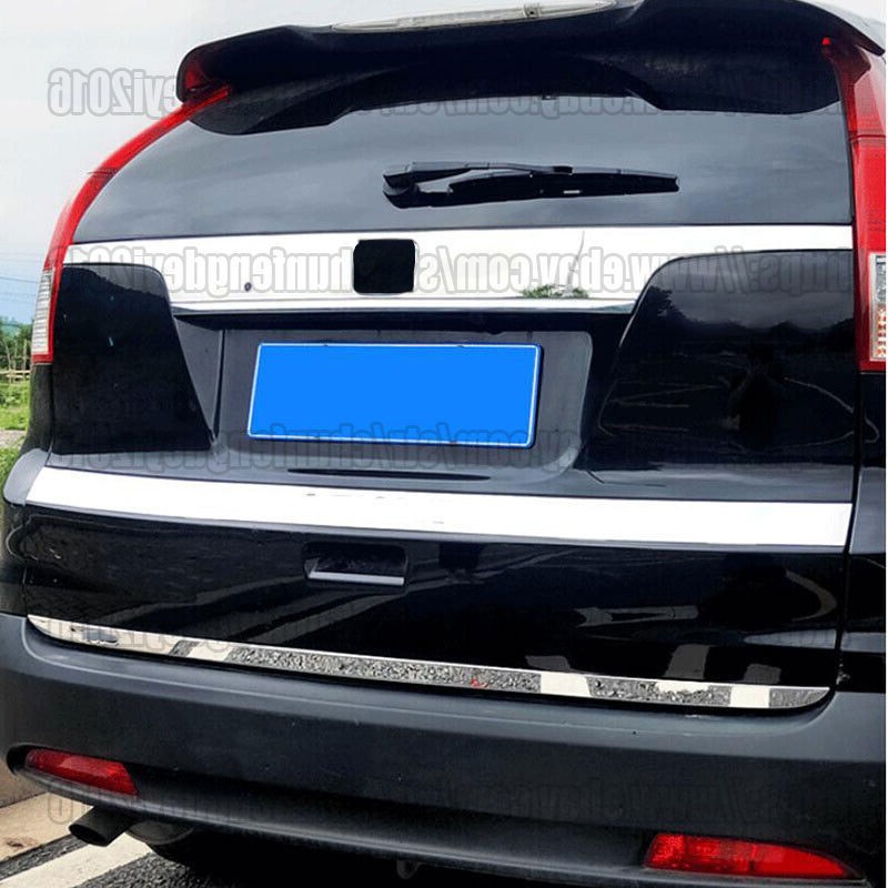 For Honda CRV CR-V 2012 – 2016 Steel Rear Door Trunk Lid Tailgate Strip Trim 1PC