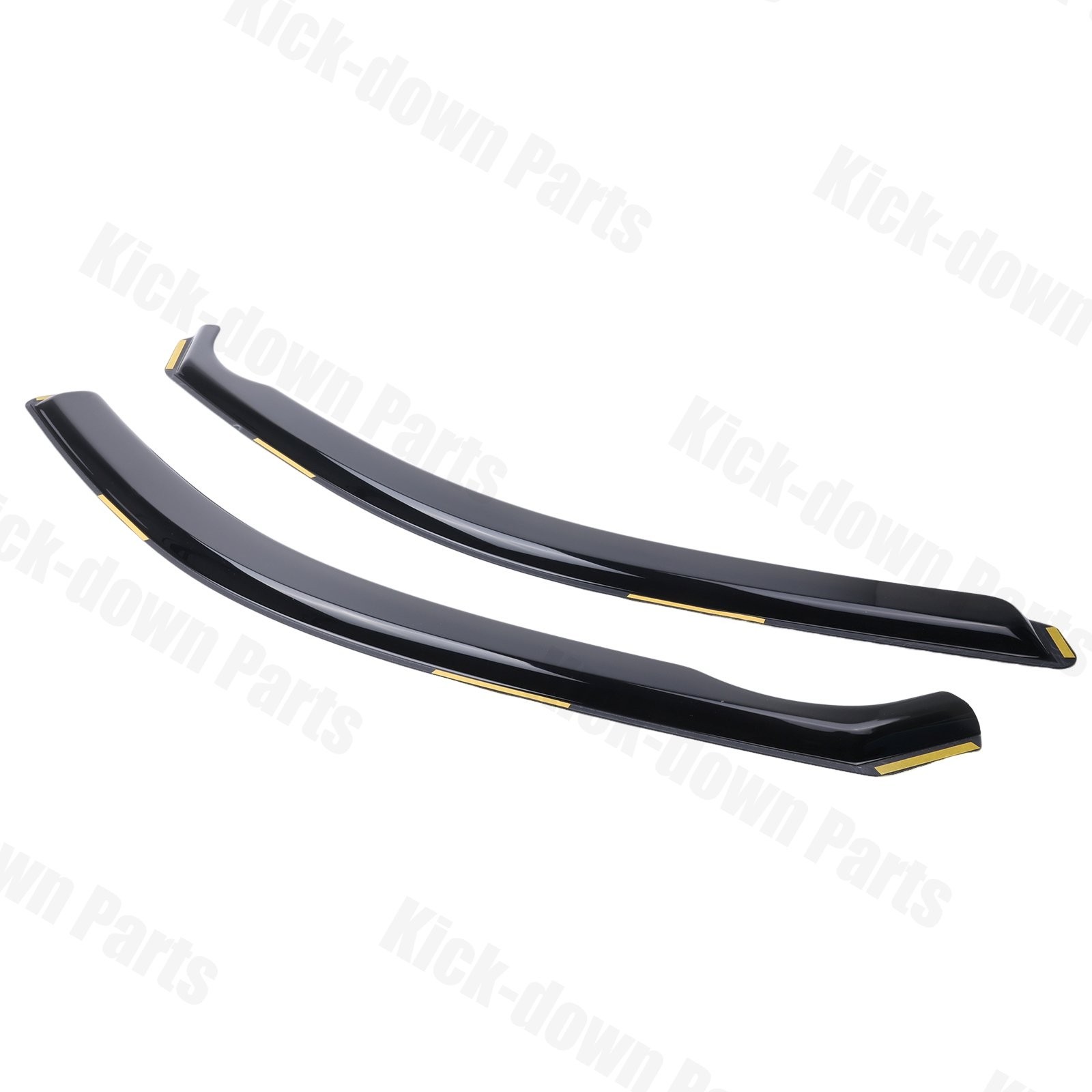 For 2022-2026 Honda Civic Hatchback In-Channel Rain Guards Window Visors Shade