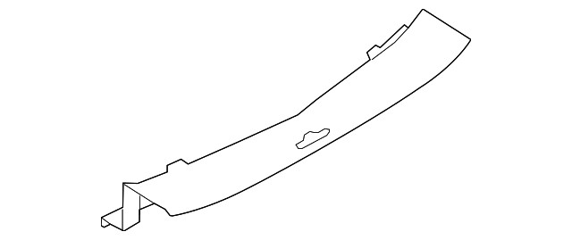 Genuine Nissan Lift-Gate Trim Scuff Plate 84992-4CE0A