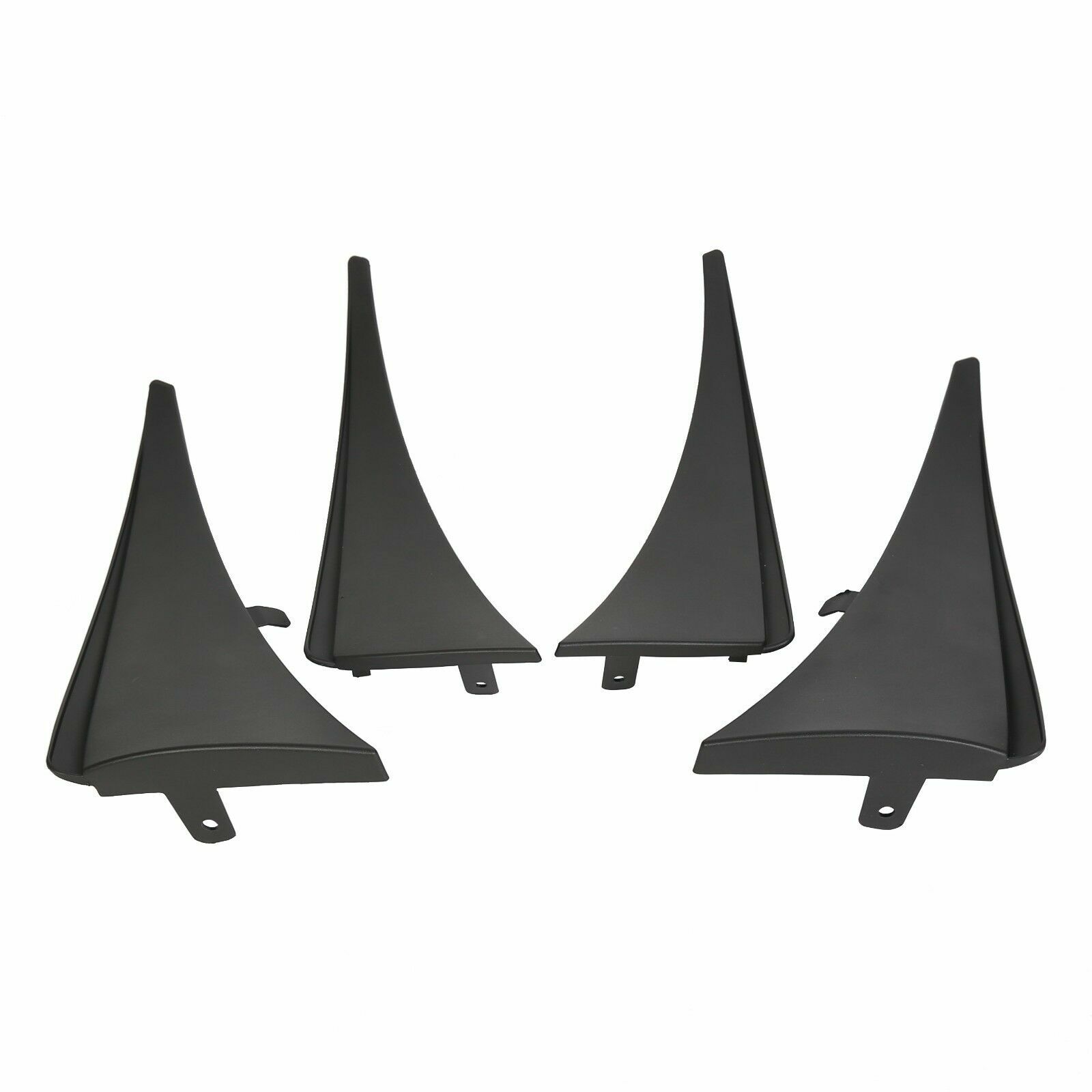 For 2014-2019 Chevy C7 Corvette Stingray/ Z06 Front &Rear Splash Guards Mud Flap