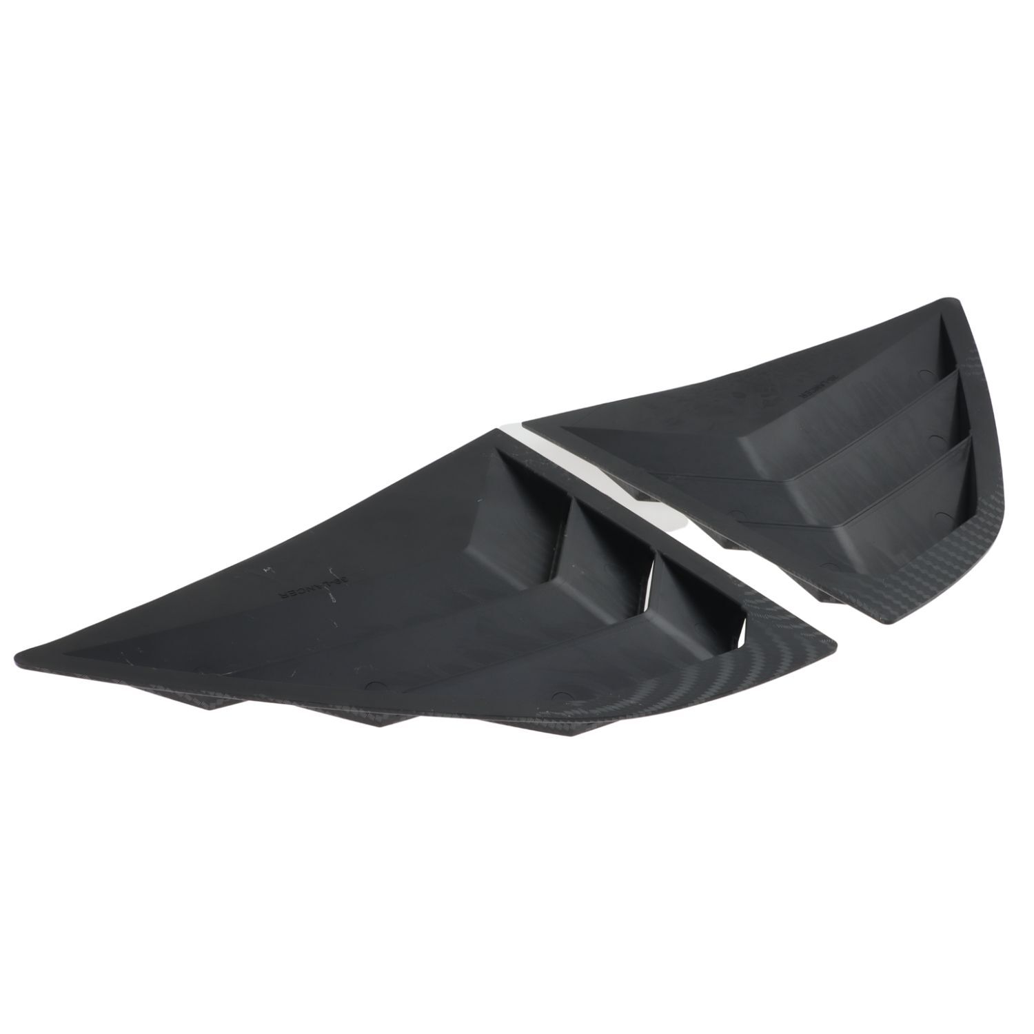 1x Window Louver Rear Side Vent Cover Trim for Mitsubishi Lancer ES GT GTS SE DE