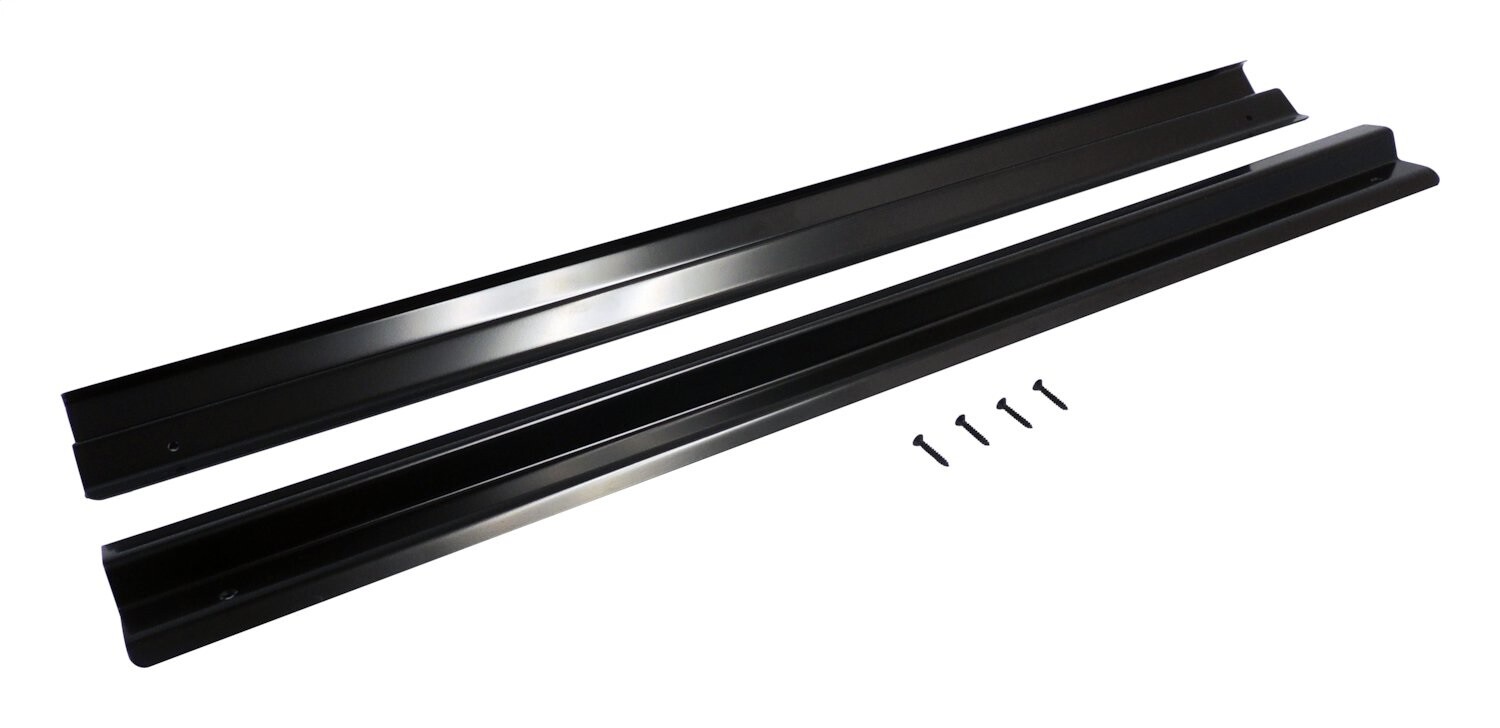 RT Off-Road Gloss Black Powder Coated Stainless Entry Guard Set for TJ Wrangler