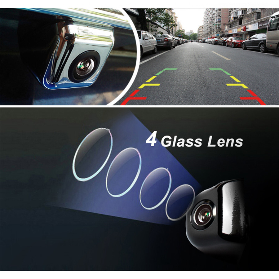 170° Car Front View Backup Reversing Parking HD Camera Assistance Screw Camera