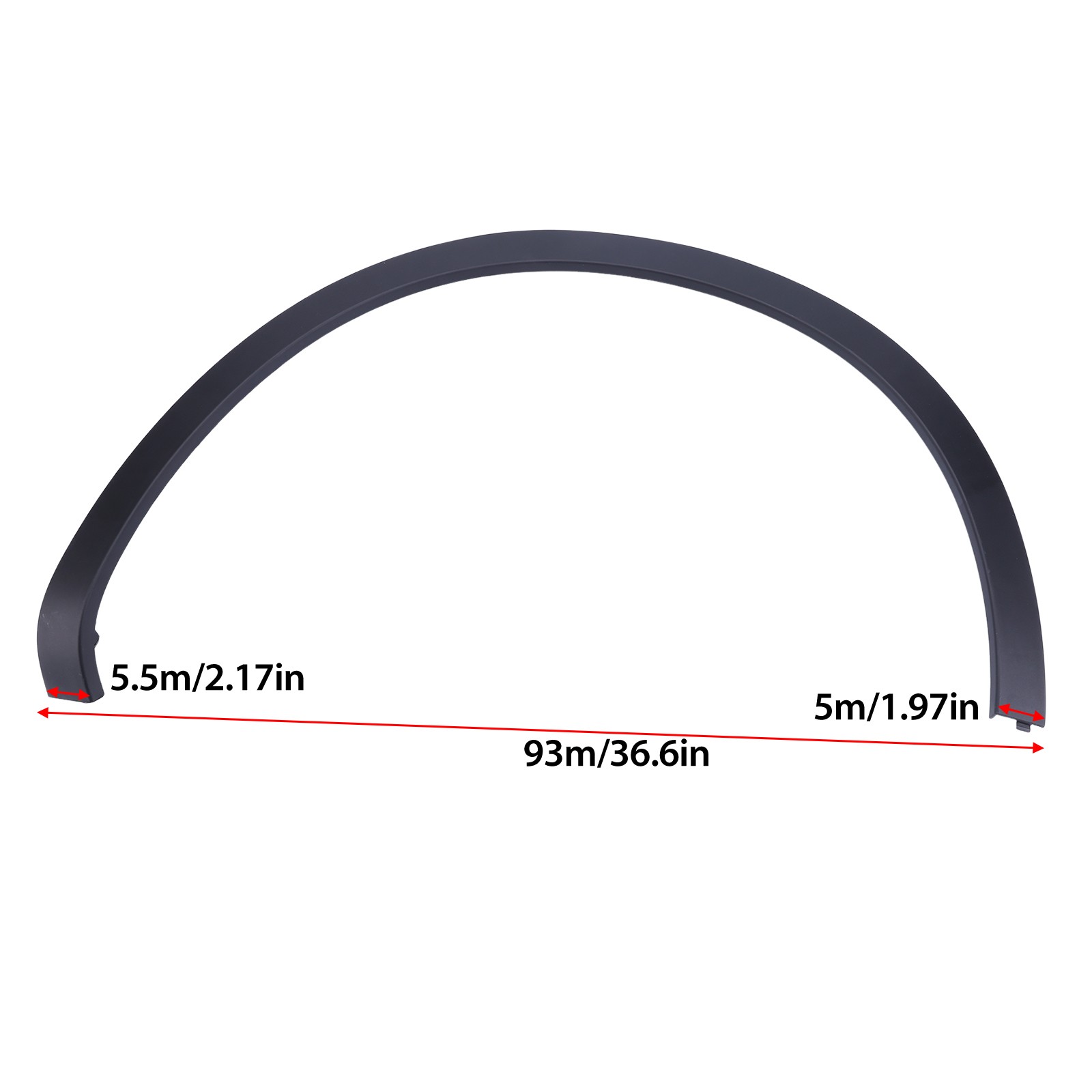 For 2017-2020 Maserati Levante Rear Left Wheel Arch Trim Molding 670061853