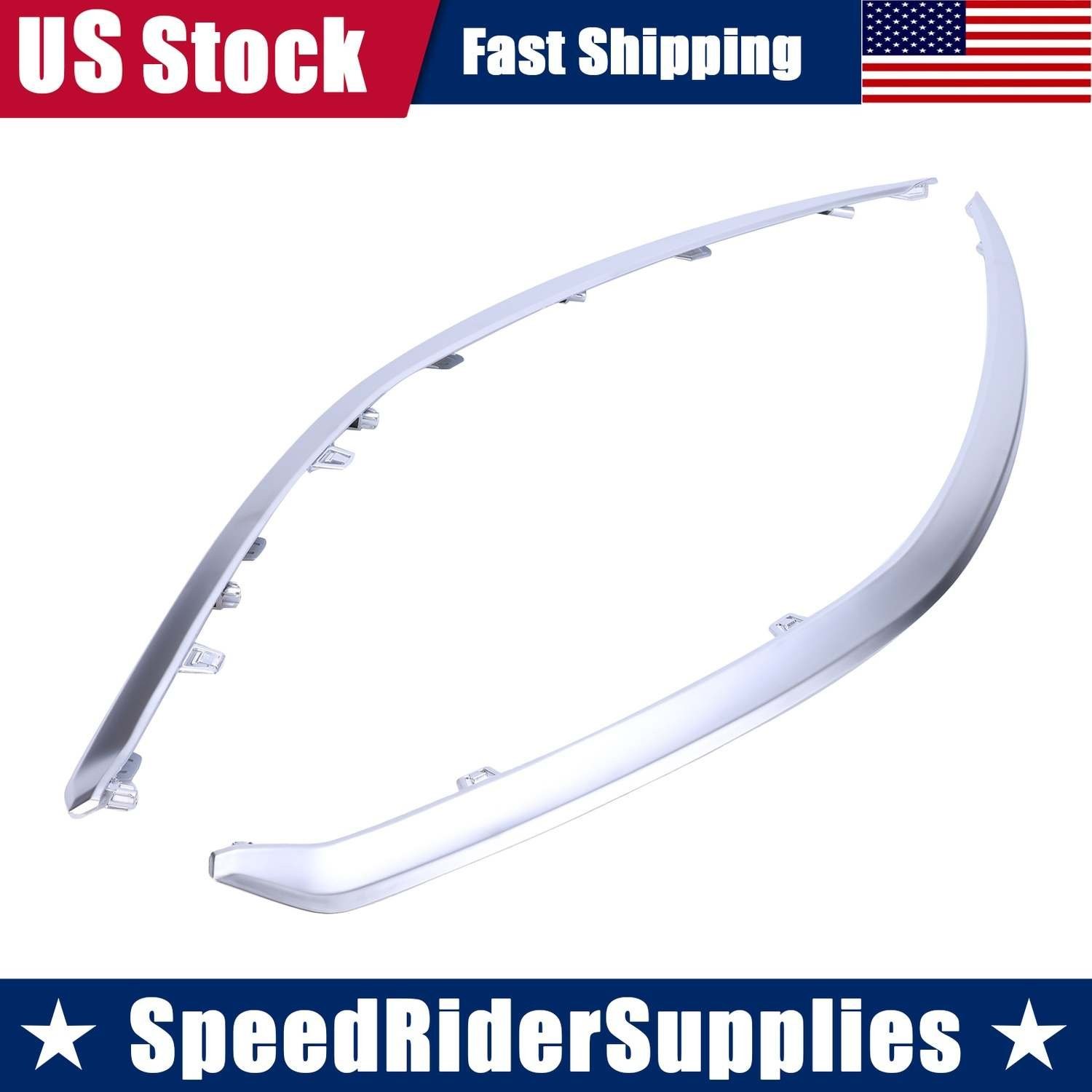 New For Kia Forte GT 2022 2023 front left right Front Bumper Molding Trims US