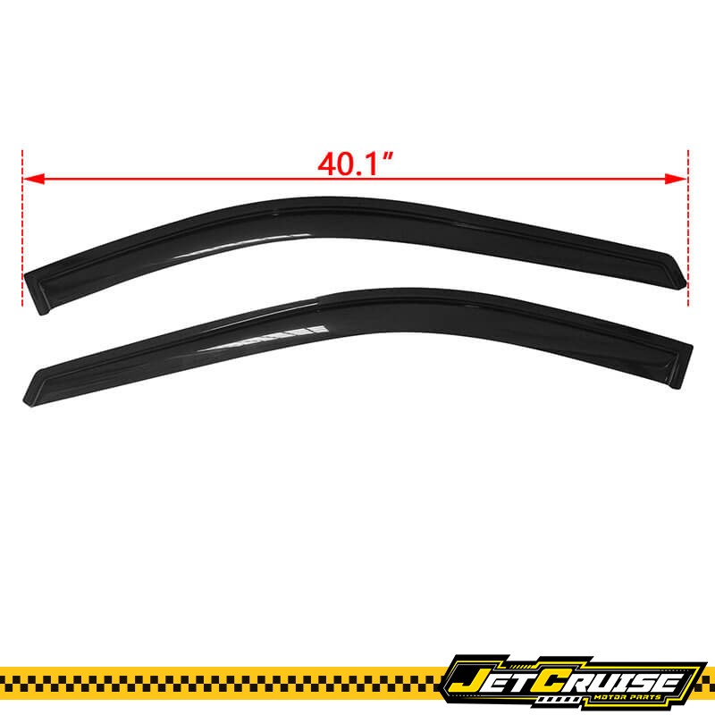 Fits 96-07 Chrysler Town & Country Caravan Slim Type Acrylic Window Visors 2Pc